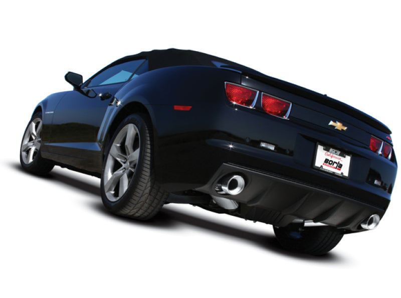 Borla S-Type Axle-Back Exhaust System for 2010-2013 Chevrolet Camaro 3.6L V6 and 6.2L V8 Models