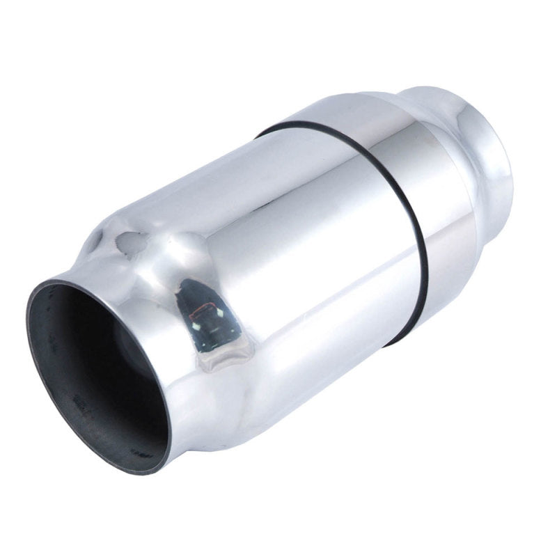 Spectre Inline Air Box with High Flow Filter - 5 Inch Diameter, 4 Inch Inlet and Outlet for Custom Engine Air Intake