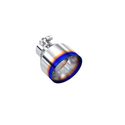 MBRP Burnt End Exhaust Tip 2.5 Inch Inlet - 5 Inch Outlet - T304 Stainless Steel Universal Fit