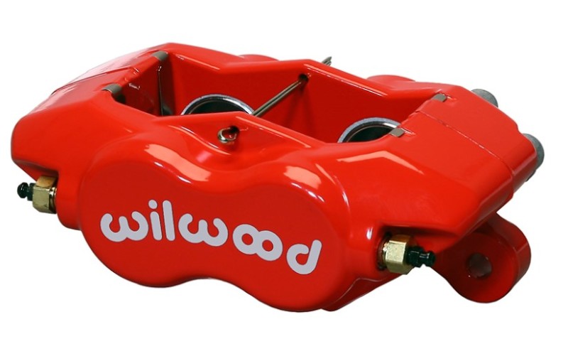 Wilwood Forged Dynalite Internal Brake Caliper with Red Finish and 1.75-inch Pistons – Part Number 120-13846-RD