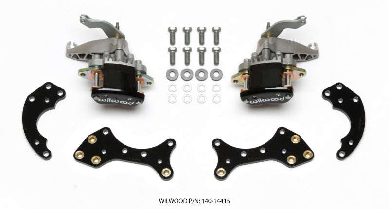 Wilwood P/S Retrofit Kit with MC4 Parking Brake for Forged Dynalite Pro Street Rear Brake Kits