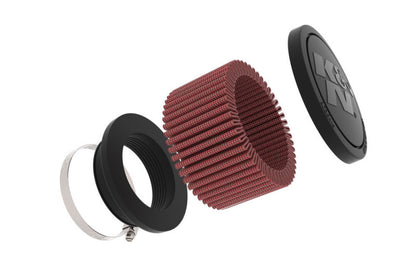 K&N Engineering Universal Clamp-On Air Filter - 2.25-inch Flange ID, 3.5-inch Outer Diameter, 2-inch Height