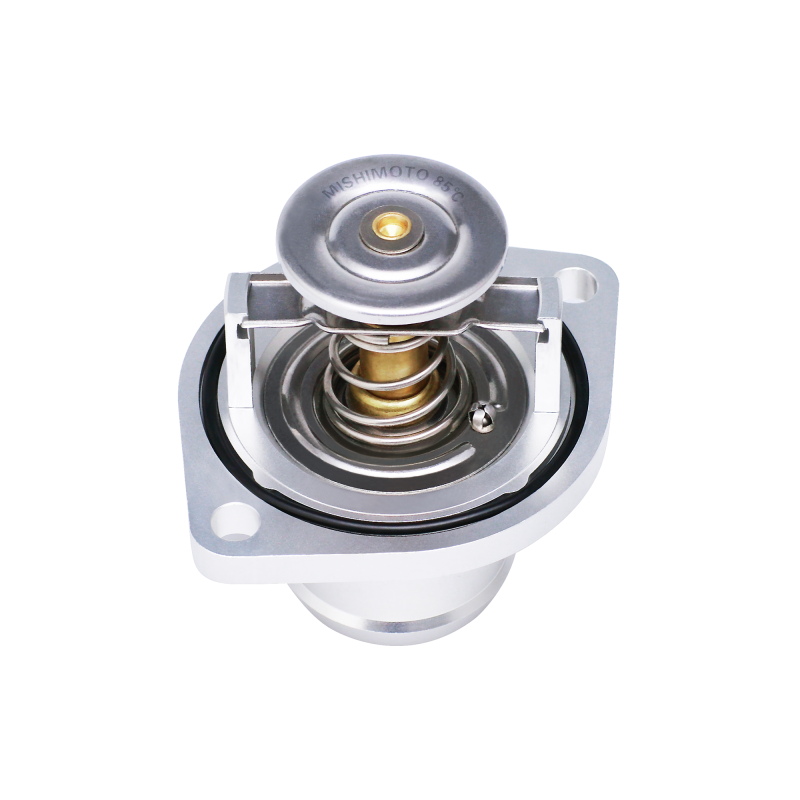 Mishimoto Ford 6.0L Powerstroke Low-Temperature Thermostat with CNC Housing Part MMTS-F2D-03FL