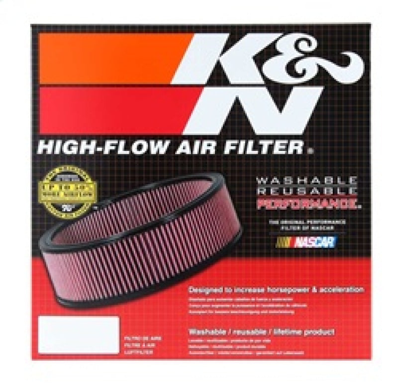 K&N Engineering E-3690 Replacement High-Flow Air Filter for Automotive Applications