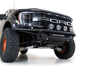 Addictive Desert Designs Ford Raptor Pro Bolt-On Light Hoop for 2021-2023 F-150 with 4 LED Lights - Hammer Black