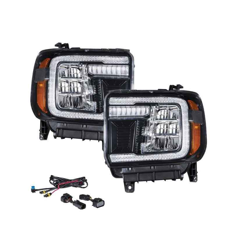 Form Lighting 2014 GMC Sierra LED Reflector Headlights (Pair)