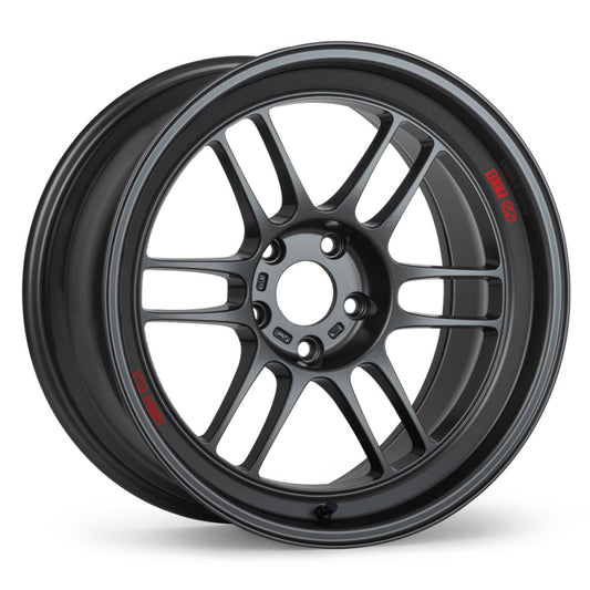 Enkei RPF1RS 18x11 Inch Matte Gunmetal Wheel with 5x114.3 Bolt Pattern and -10mm Offset