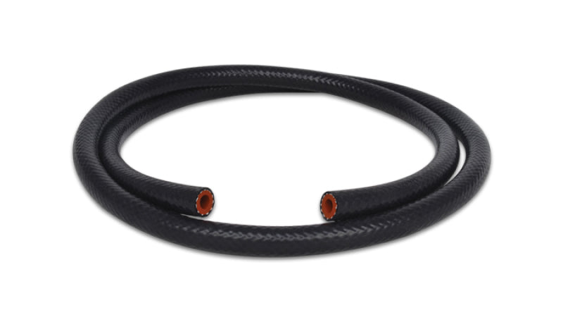 Vibrant 3/8 Inch (10mm) I.D. Silicone Heater Hose Reinforced - Black