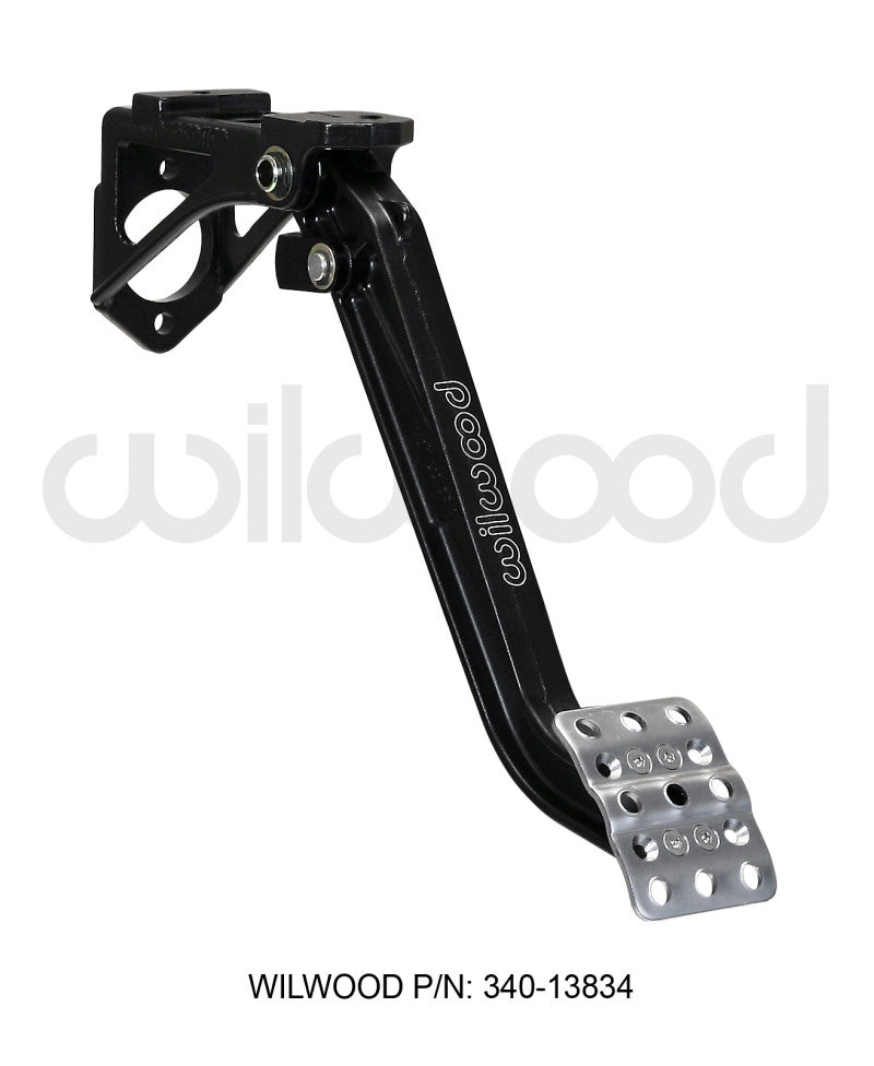 Wilwood Adjustable Single Pedal Swing Mount Assembly Part 340-13834 for Brake or Clutch Applications