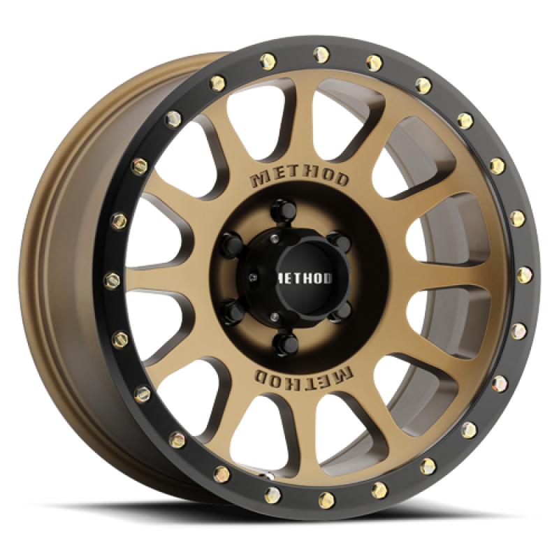 Method MR305 NV 17x8.5 Inch Off-Road Wheel with Bronze Finish and 6x135 Bolt Pattern