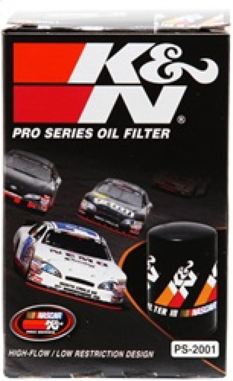 K&N Engineering PS-2001 Performance Silver Oil Filter for Chevrolet, GMC, Pontiac, Oldsmobile, Cadillac, and Buick Vehicles