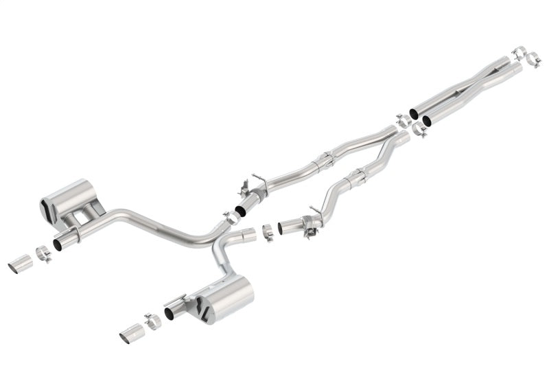 Borla 2017-2023 Dodge Charger R/T 5.7L ATAK Cat-Back Exhaust System with MDS Valves