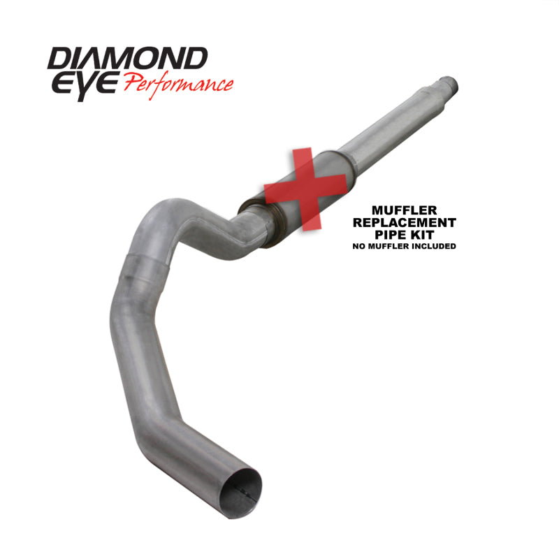 Diamond Eye Performance 5-Inch Catback Exhaust Kit for 2003-2007 Ford 6.0L Powerstroke F250/F350
