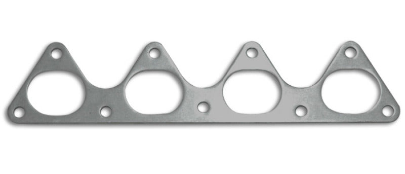 Vibrant T304 Stainless Steel Exhaust Manifold Flange for Honda D-Series Engines - Part Number 1460D
