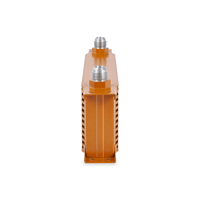 Mishimoto Universal 13-Row Oil Cooler Gold - High-Performance Engine Oil Temperature Regulation