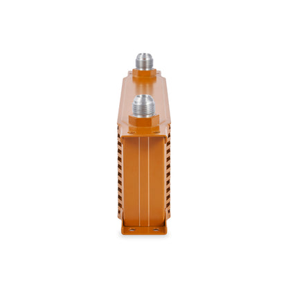 Mishimoto Universal 13-Row Oil Cooler Gold - High-Performance Engine Oil Temperature Regulation