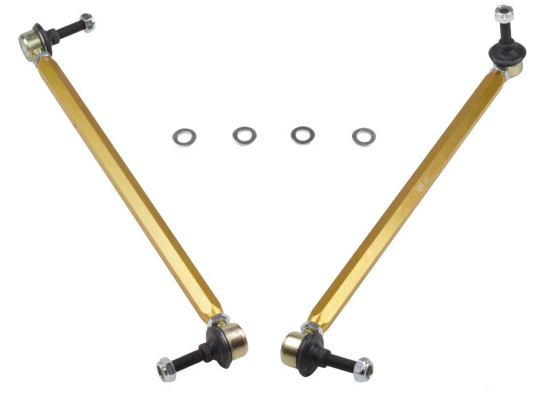 Whiteline KLC177 Adjustable Front Sway Bar Link Assembly for Chevrolet Camaro (2010-2014)