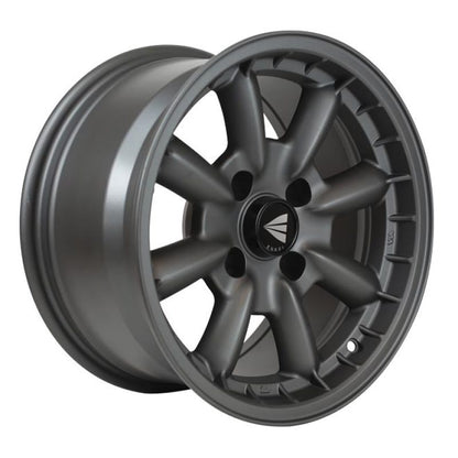 Enkei Compe 16x8 Matte Gunmetal Wheel with 4x114.3 Bolt Pattern and +0 Offset