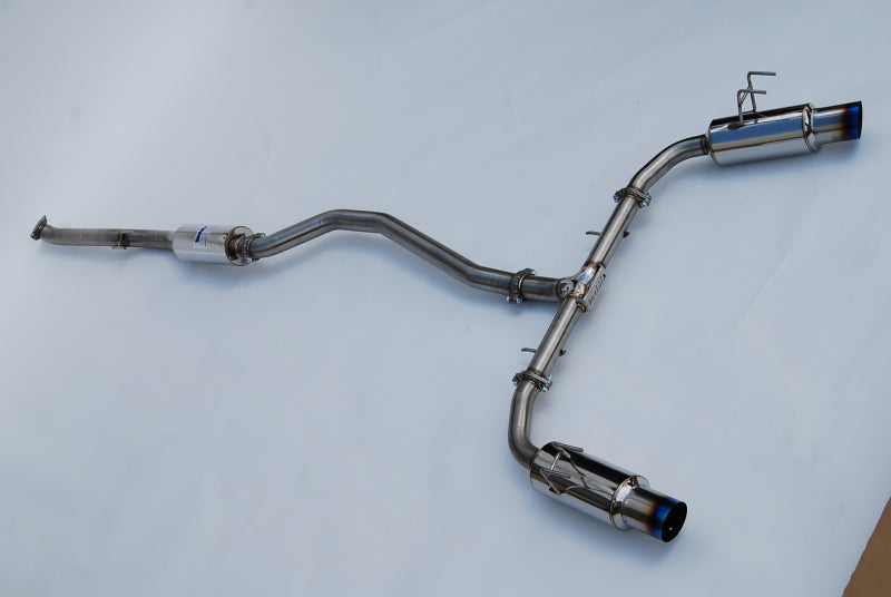 Invidia 2022+ Honda Civic Si 1.5T N1 70mm Cat Back Exhaust with Burnt Titanium Tips