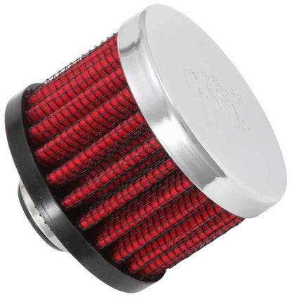 K&N Engineering 62-1320 Clamp-On Rubber Base Crankcase Vent Filter for Classic and Racing Applications