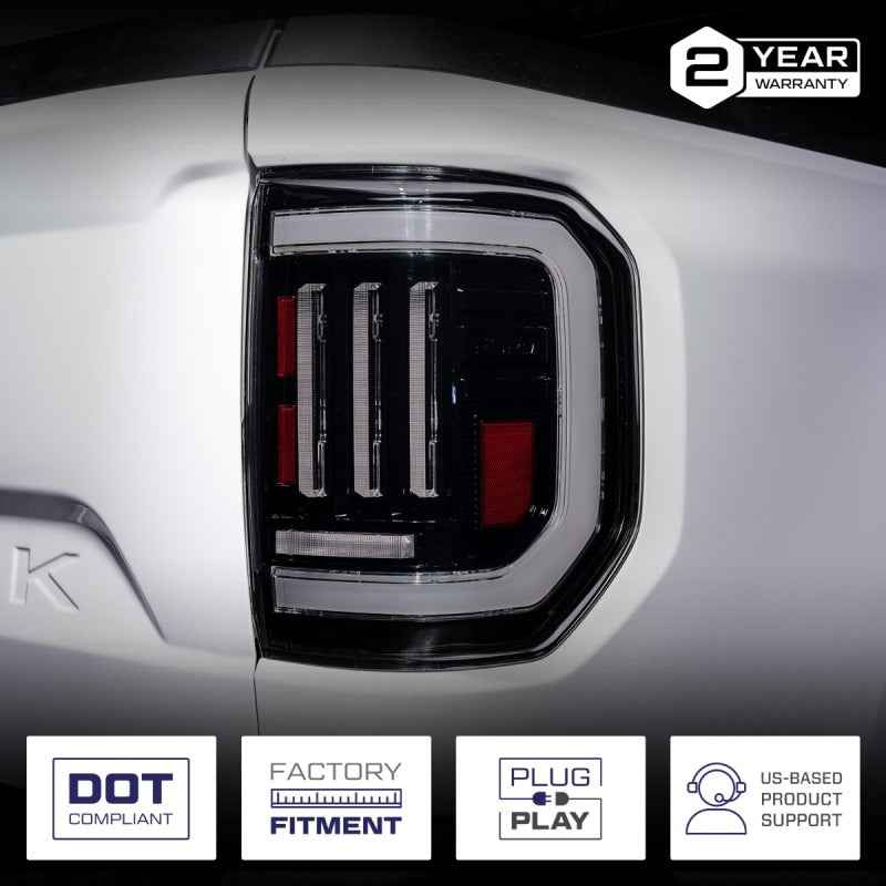 Form Lighting 22-24 Ford Maverick LED Tail Lights Smoked (Pair)