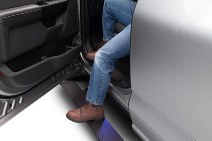AMP Research PowerStep Plug & Play Automatic Running Boards for Ford Ranger 24-26 - Black