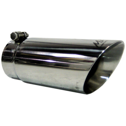 MBRP Universal Exhaust Tip 3 Inch Outer Diameter Dual Wall Angled 10 Inch Length