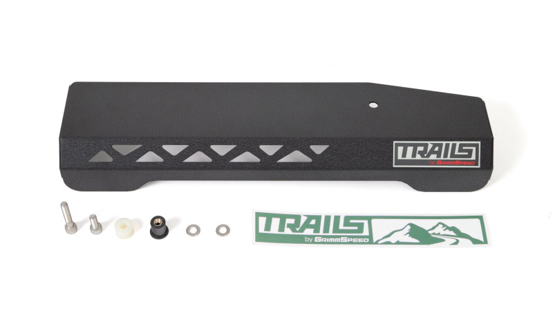 GrimmSpeed Trails Pulley Cover for 2020+ Subaru Outback Naturally Aspirated - Black