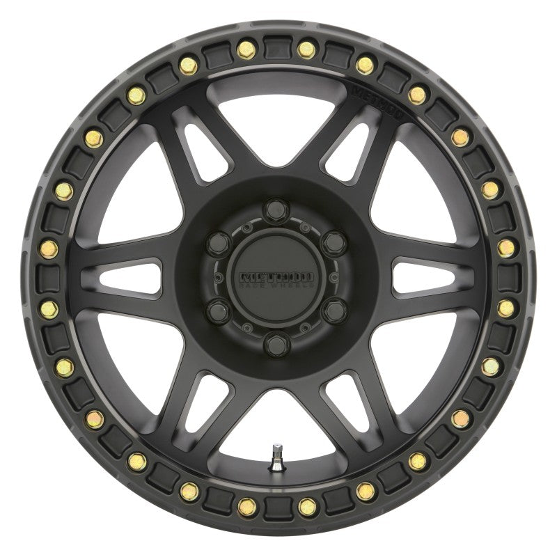 Method MR106 Beadlock 17x9 Wheel with -44mm Offset and 6x5.5 Bolt Pattern in Matte Black