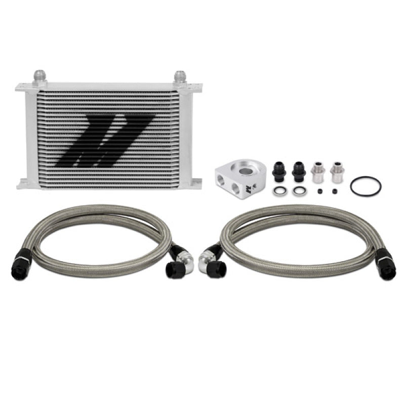 Mishimoto Universal 25 Row Oil Cooler Kit – High-Performance Engine Oil Temperature Regulation