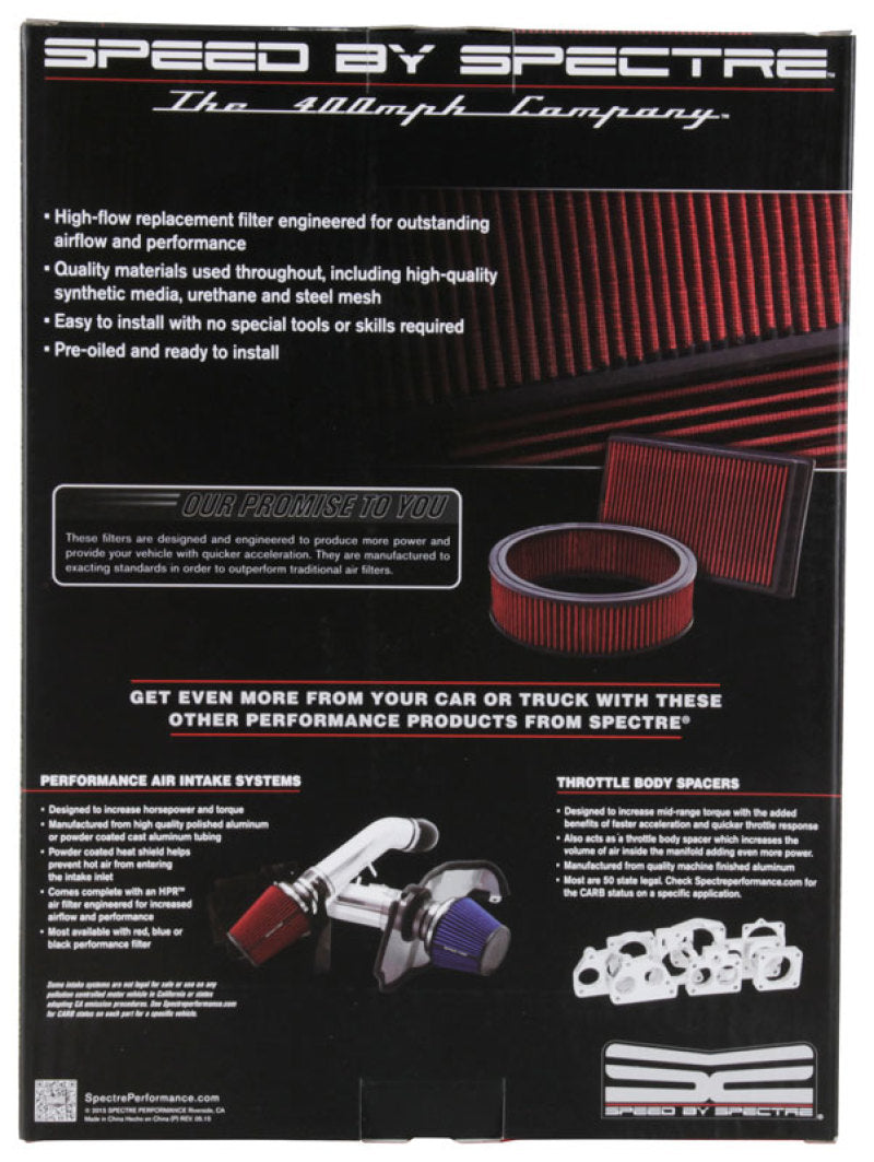 Spectre HPR9401 High Performance Replacement Air Filter for Dodge Ram 1500 5.7L V8 F/I
