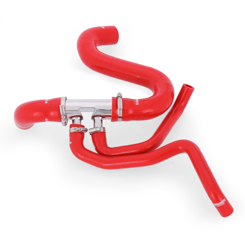 Mishimoto 2015+ Ford Mustang GT Silicone Lower Radiator Hose Kit - Red