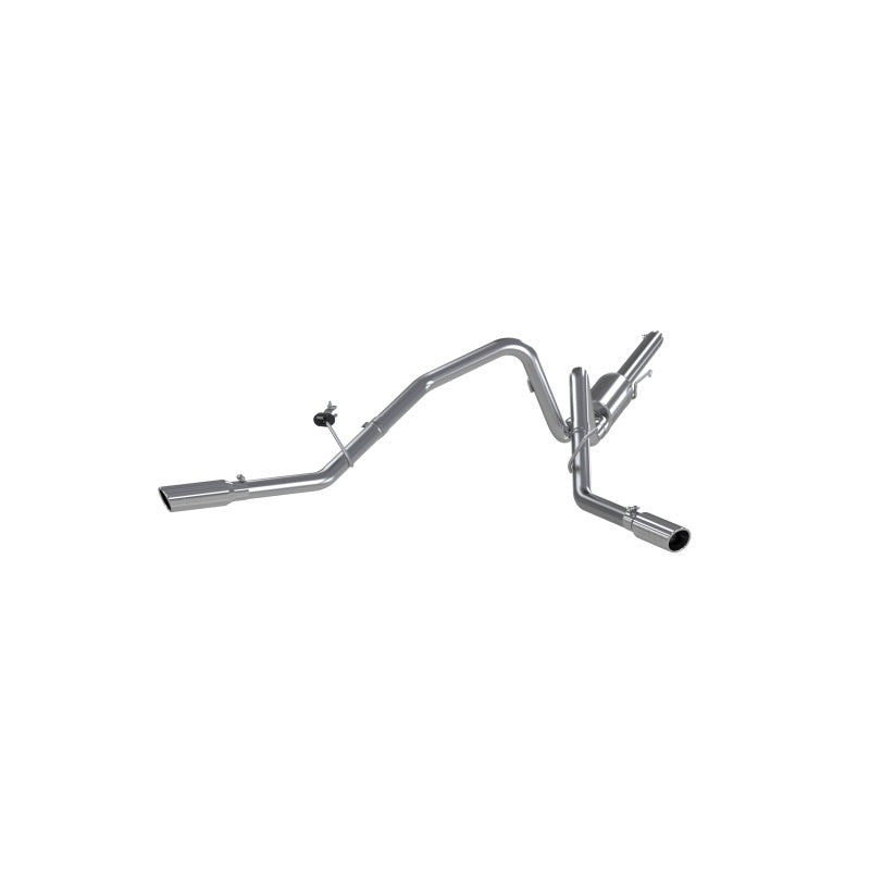 MBRP Armor Lite Series Cat Back Exhaust System for 2004-2008 Ford F-150 4.6/5.4L V8 – Dual Split Side Exit with 3.5-inch Tips