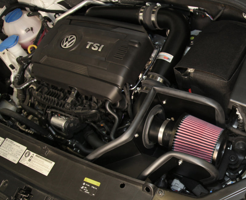 K&N Engineering Cold Air Intake System Part 69-9507TTK for 2014-2015 Volkswagen Jetta and Passat - Improved Horsepower and Torque