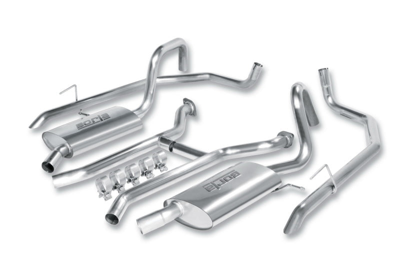Borla 03-11 Ford Crown Victoria Touring Cat-Back Exhaust System with H-Pipe - 4.6L V8