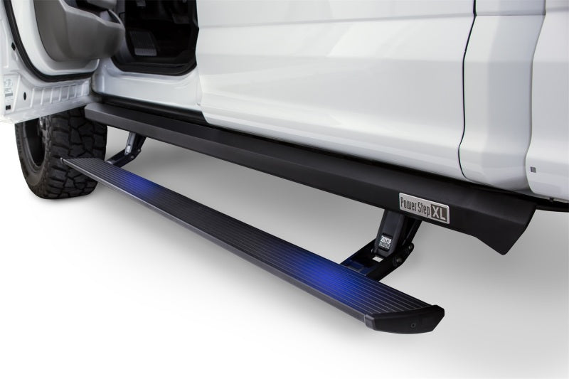 AMP Research PowerStep XL Electric Running Boards for 2022-2026 Ford F-250/F-350/F-450 Crew Cab - Black Part #77242-01A
