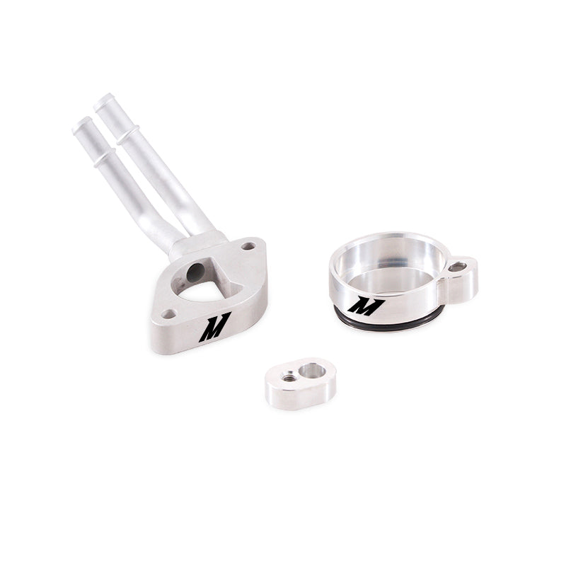 Mishimoto 11-16 Ford 6.7L Powerstroke High-Flow Baffled Oil Catch Can Kit Part MM-BCC-F2D-11BE