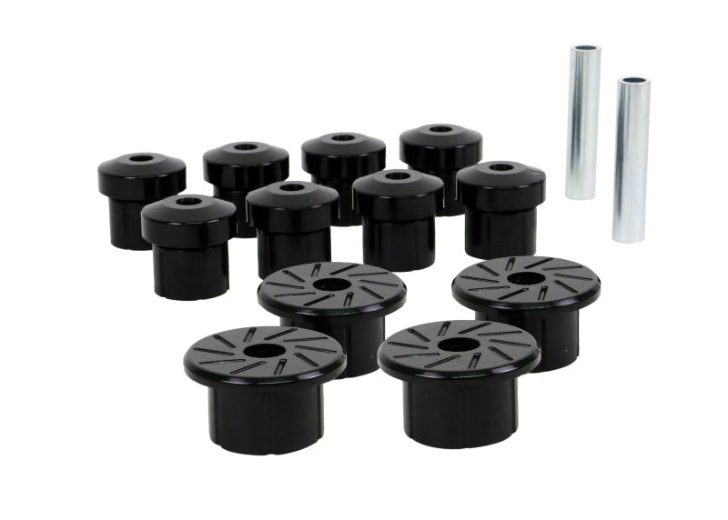Whiteline W73822 Rear Leaf Spring & Shackle Bushings for Pontiac Firebird and Ventura (1972-1977)