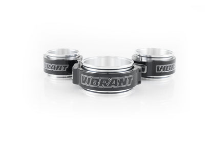 Vibrant 2.50 inch O.D. Aluminum HD Clamp Assembly with Pinless Locking Mechanism
