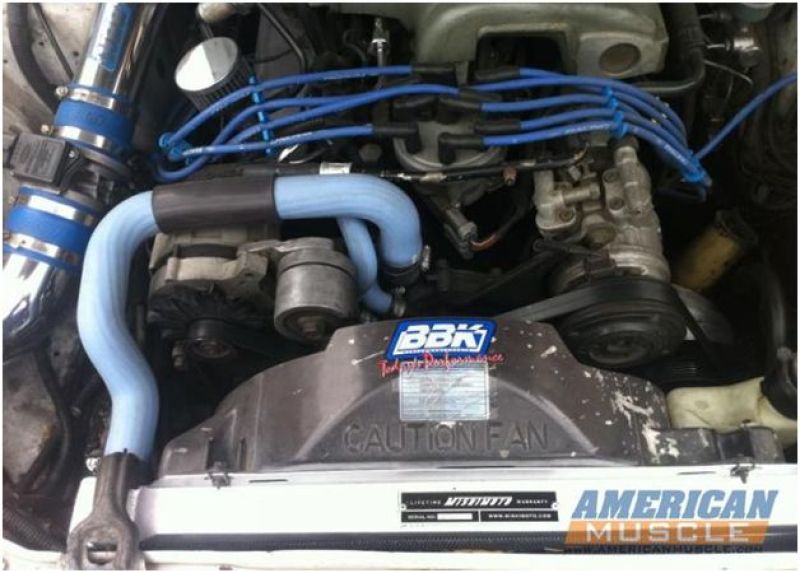 Mishimoto 79-93 Ford Mustang All Aluminum Performance Radiator with Magnetic Drain Plug
