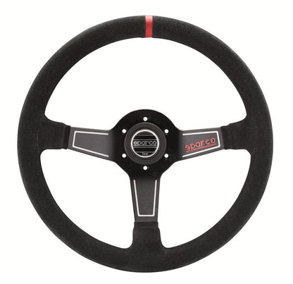 Sparco L575 Monza Suede Steering Wheel for Automotive Performance and Comfort
