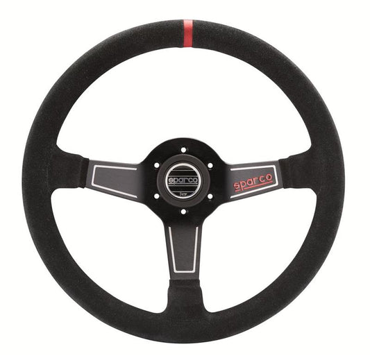 Sparco L575 Monza Suede Steering Wheel for Automotive Performance and Comfort