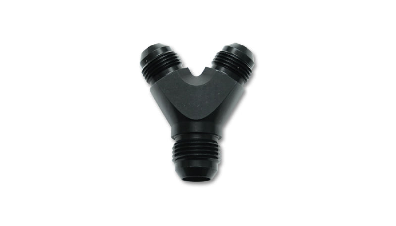 Vibrant Performance -8AN to -6AN Y-Adapter Fitting Aluminum for Fuel Cells and Tanks