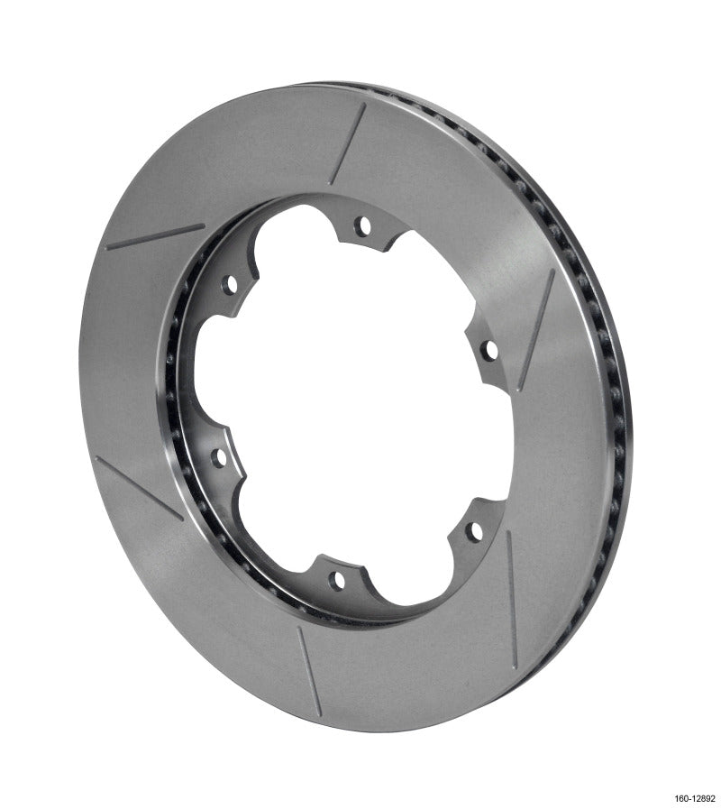 Wilwood GT 72 Straight Vane Rotor - Part Number 160-12892 for High-Performance Automotive Applications