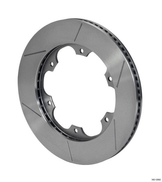 Wilwood GT 72 Straight Vane Rotor - Part Number 160-12892 for High-Performance Automotive Applications