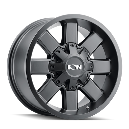 ION Wheels Type 141 17x9 Satin Black Wheel with 8x165.1 Bolt Pattern and +18mm Offset