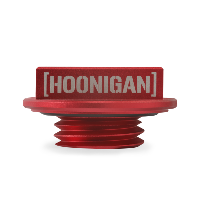 Mishimoto Hoonigan Limited Edition Aluminum Oil Filler Cap for Hyundai and Ford Vehicles – Red