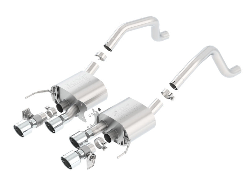 Borla ATAK Axle-Back Exhaust System for Chevrolet Corvette C7 Z06 & Grand Sport 6.2L V8 (2015-2019)