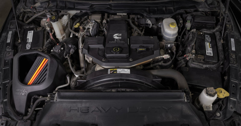 K&N Engineering Part 50-1592D NextGen Dry Flow Cold Air Intake for 2013-2018 Ram 2500/3500 6.7L Diesel
