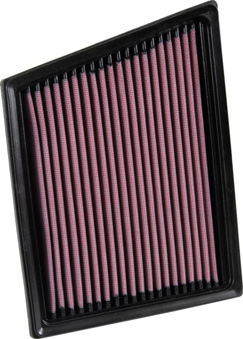 K&N Engineering High-Flow Replacement Air Filter for 2015-2017 Jaguar XF and F-Pace V6-3.0L